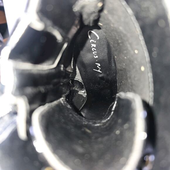 Karter Faux Leather Boots Size 6 -Black- **Rep Box** - Picture 6 of 8